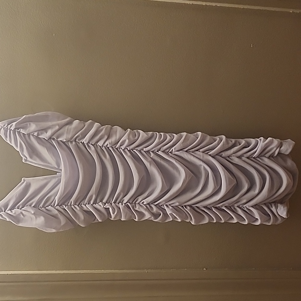 Bodycon purple dress